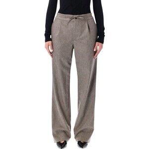 Loulou Studio De Saison Harlem Wool-Blend Flannel Trousers - NWT